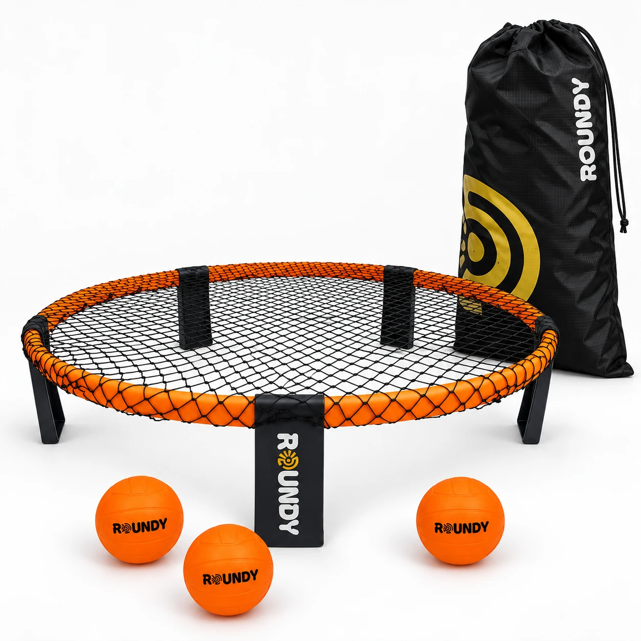 Roundy Starter Set con red, bolsa de transporte y pelotas.